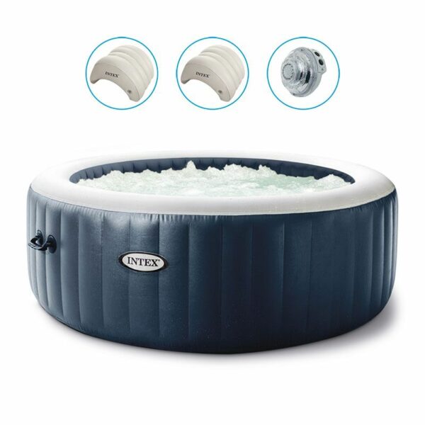 Spa Gonflable Blue Navy - INTEX PureSpa - 6 places - Discount SPA